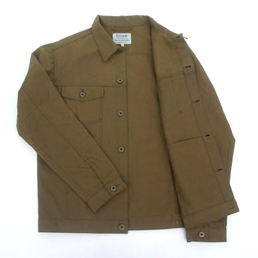 Wax Canvas Rider Jacket Brown Sample