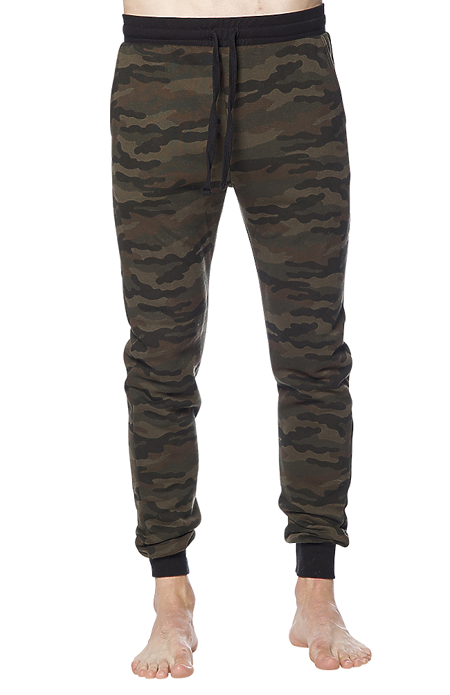 Camo Fleece Jogger Sweatpants