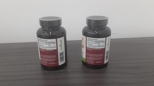 ForestLeaf Beet Root Capsules, 1000mg, 20:1 Extract, with Ginger, Grape Seed, Supports Blood Flow, Energy (120 Count (Pack of 2))