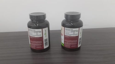 ForestLeaf Beet Root Capsules, 1000mg, 20:1 Extract, with Ginger, Grape Seed, Supports Blood Flow, Energy (120 Count (Pack of 2))