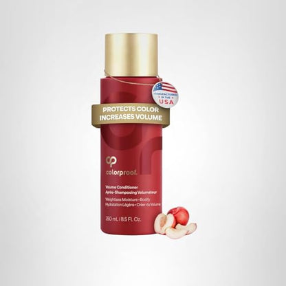 Colorproof Volume Conditioner for Women 8.5 Fl. Oz. Volume Conditioner, White Nectarine Scent, Sulfate Free Conditioner