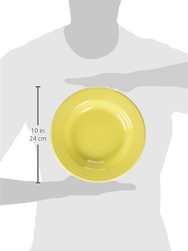 Fiesta 9-Inch, 13-1/4-Ounce Rim Soup Bowl, Sunflower