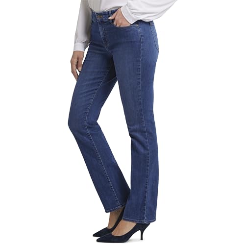 NYDJ Women's Misses Marilyn Straight Denim Jeans, Cooper, 12