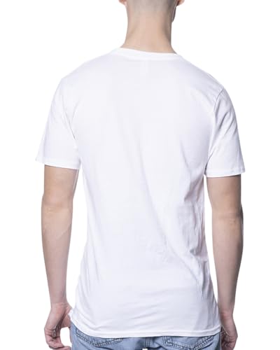 Go2 Men's Bamboo Viscose T-Shirt, White, Large, Made in USA