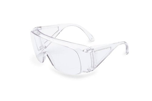 Uvex S300CS Safety Eyewear Ultra-spec 1000 Clear Lens, Clear Frame, Uncoated Made in U.S.A