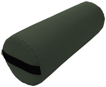 Yoga Bolster - Round Premium Professional Firm Studio Quality for Enhanced Yoga Practice