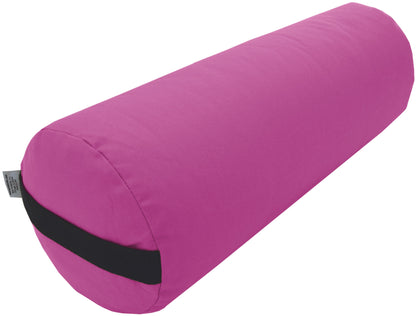 Yoga Bolster - Round Premium Professional Firm Studio Quality for Enhanced Yoga Practice