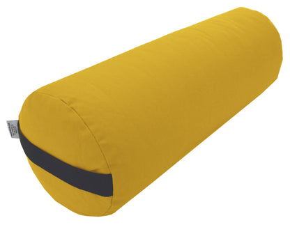 Yoga Bolster - Round Premium Professional Firm Studio Quality for Enhanced Yoga Practice