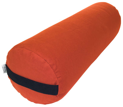 Yoga Bolster - Round Premium Professional Firm Studio Quality for Enhanced Yoga Practice