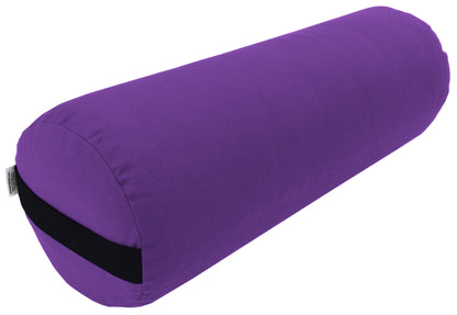 Yoga Bolster - Round Premium Professional Firm Studio Quality for Enhanced Yoga Practice