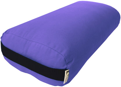 Yoga Bolster - Round Premium Professional Firm Studio Quality for Enhanced Yoga Practice