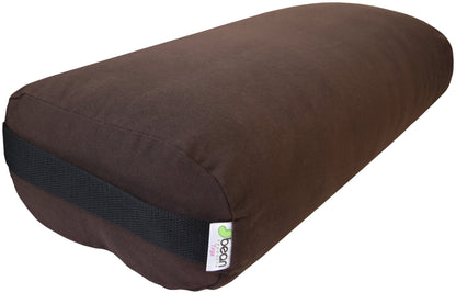 Yoga Bolster - Round Premium Professional Firm Studio Quality for Enhanced Yoga Practice