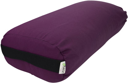 Yoga Bolster - Round Premium Professional Firm Studio Quality for Enhanced Yoga Practice