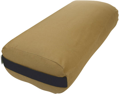 Yoga Bolster - Round Premium Professional Firm Studio Quality for Enhanced Yoga Practice