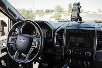 Addictive Desert Designs Digital Device Dash Mount for The 2015-2020 Ford F-150 & Ford F-150 Raptor | Perfect for Mounting Smartphones, GPS, Radio, Tablet, & Other Devices | Made in The USA