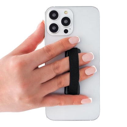 LOVEHANDLE Universal Phone Grip for Smartphones & Mini Tablets - Phone Holder for Hand - Wireless Charging Compatible - Made in The USA