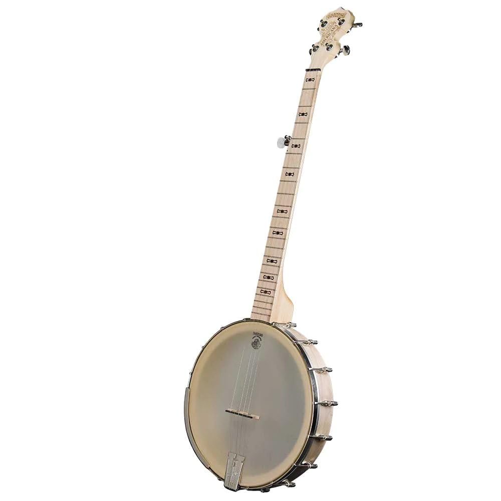 Deering Goodtime Americana Openback Banjo 12" Rim with Instrument Alley Open Back Hard Case Combo - USA Made GAM