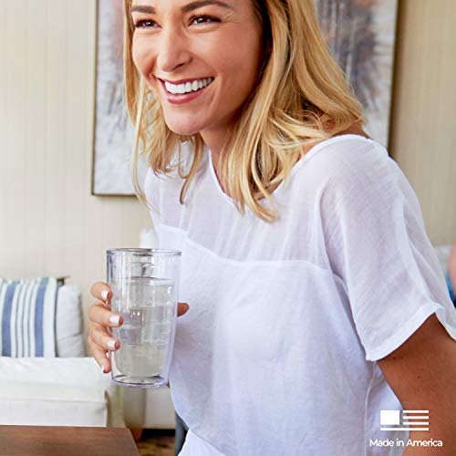 Tervis Peanuts Christmas Collage Made in USA Double Walled Insulated Tumbler Travel Cup Keeps Drinks Cold & Hot, 16oz, Classic