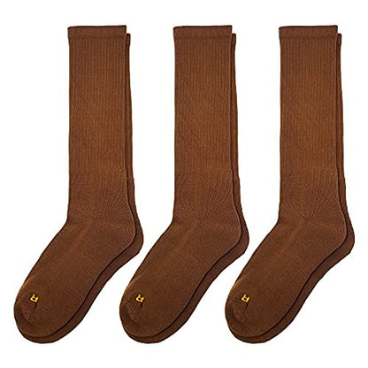 SOCKS FOR HEROES Coyote Brown Moisture Wicking Socks for Boots | Every Pair Gives A Pair | Breathable Over The Calf Foot Socks | Made in the USA
