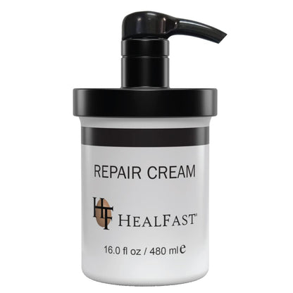 HealFast Sensitive Skin Repair Moisturizing Cream 16 Oz – For Dry, Itch– Fights Rashes, Dryness, Stretch Marks, Sunburn and Bed Sores – Herbal and Food Based Ingredients