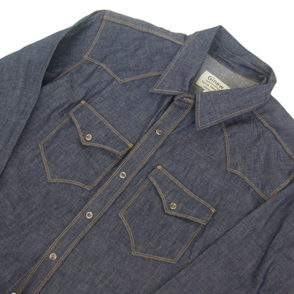 Western Snap Shirt Chambray Second Quality