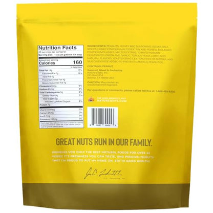 Honey BBQ Peanuts 26oz