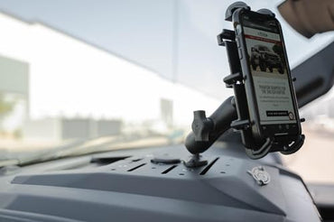 Addictive Desert Designs Digital Device Dash Mount for The 2015-2020 Ford F-150 & Ford F-150 Raptor | Perfect for Mounting Smartphones, GPS, Radio, Tablet, & Other Devices | Made in The USA