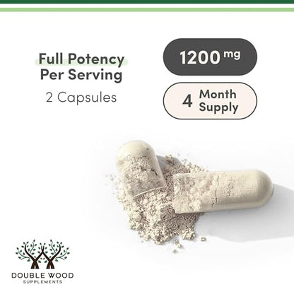 L Citrulline Capsules 1,200mg Per Serving, 210 Count (L-Citrulline Increases Levels of L-Arginine, Acts as a Nitric Oxide Booster) Muscle Recovery Supplement to Improve Muscle Pump by Double Wood