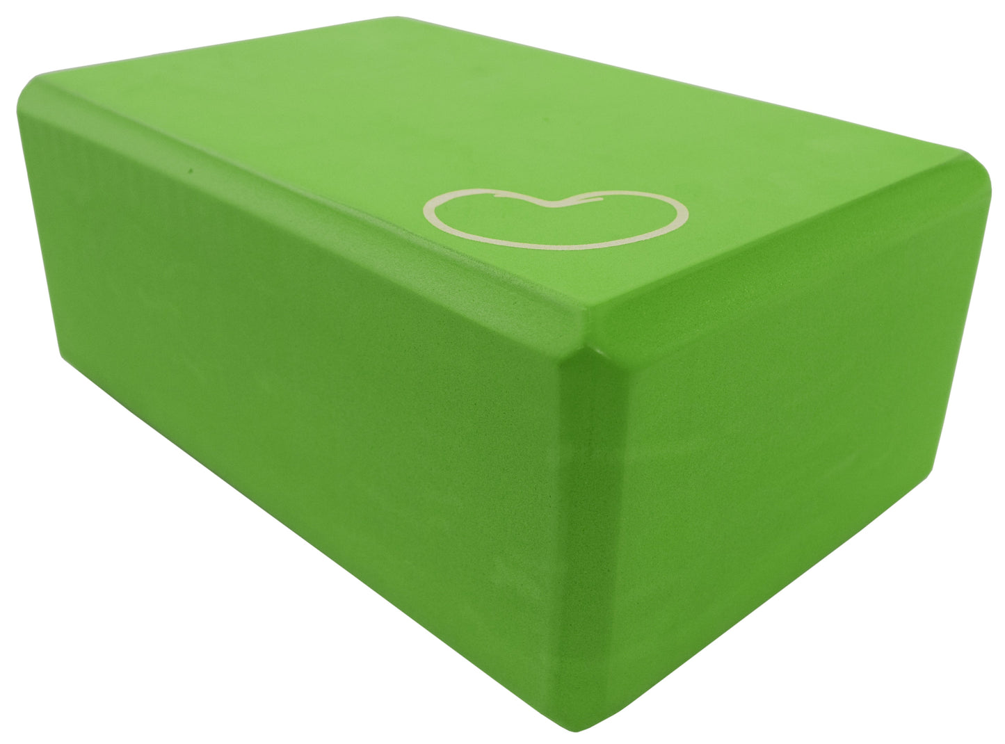 Foam yoga block green