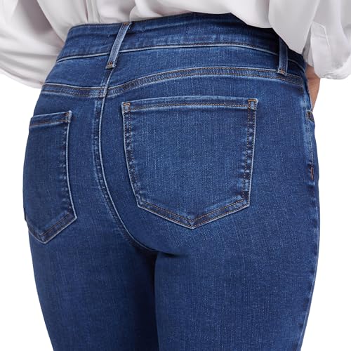 NYDJ Women's Misses Marilyn Straight Denim Jeans, Cooper, 12