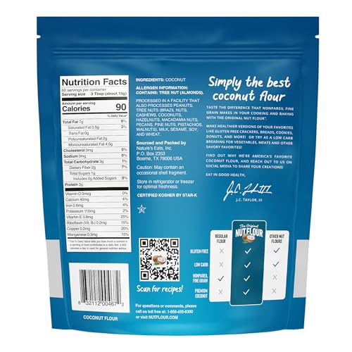 Nature's Eats Coconut Flour, 32 Oz