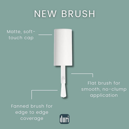 duri Nail Polish, 398 Sex In The City, Rustic Red Metallic Shimmer, Full Coverage, Quick Drying, 0.45 Fl Oz Cosmetics