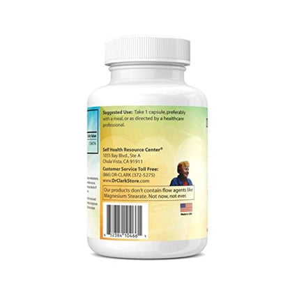 Dr. Clark Vitamin B2 Supplement, 300mg, 100 Gelatin Capsules