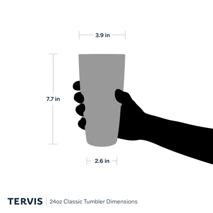 Tervis Peanuts Christmas Collage Made in USA Double Walled Insulated Tumbler Travel Cup Keeps Drinks Cold & Hot, 24oz, Classic