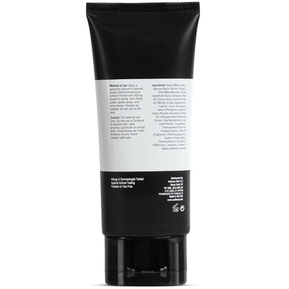 Anthony No Sweat Body Defense Deodorant for Men, Anti-Chafing & Anti-Itch Cream-to-Powder Lotion for Groin, Thighs & Underarms, Talc-Free, Absorbs Moisture, Sweat & Odor Control, 3 fl oz