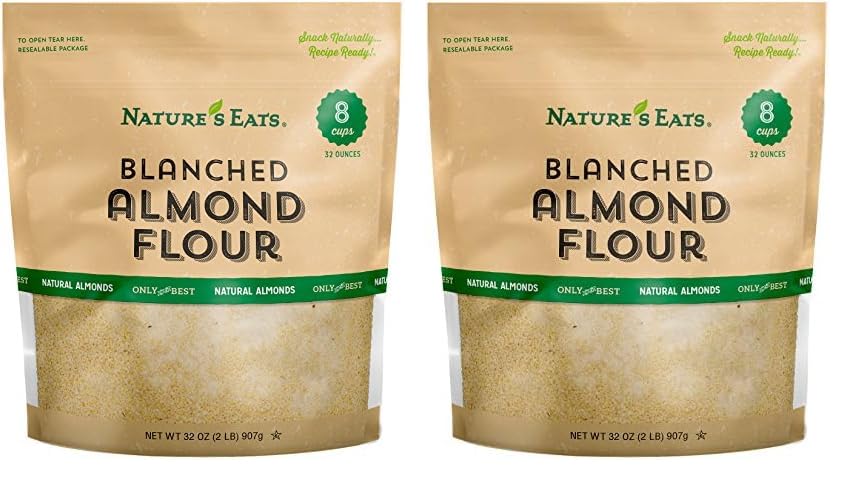 Nature's Eats Blanched Almond Flour, 32 Ounce (Pack of 2)