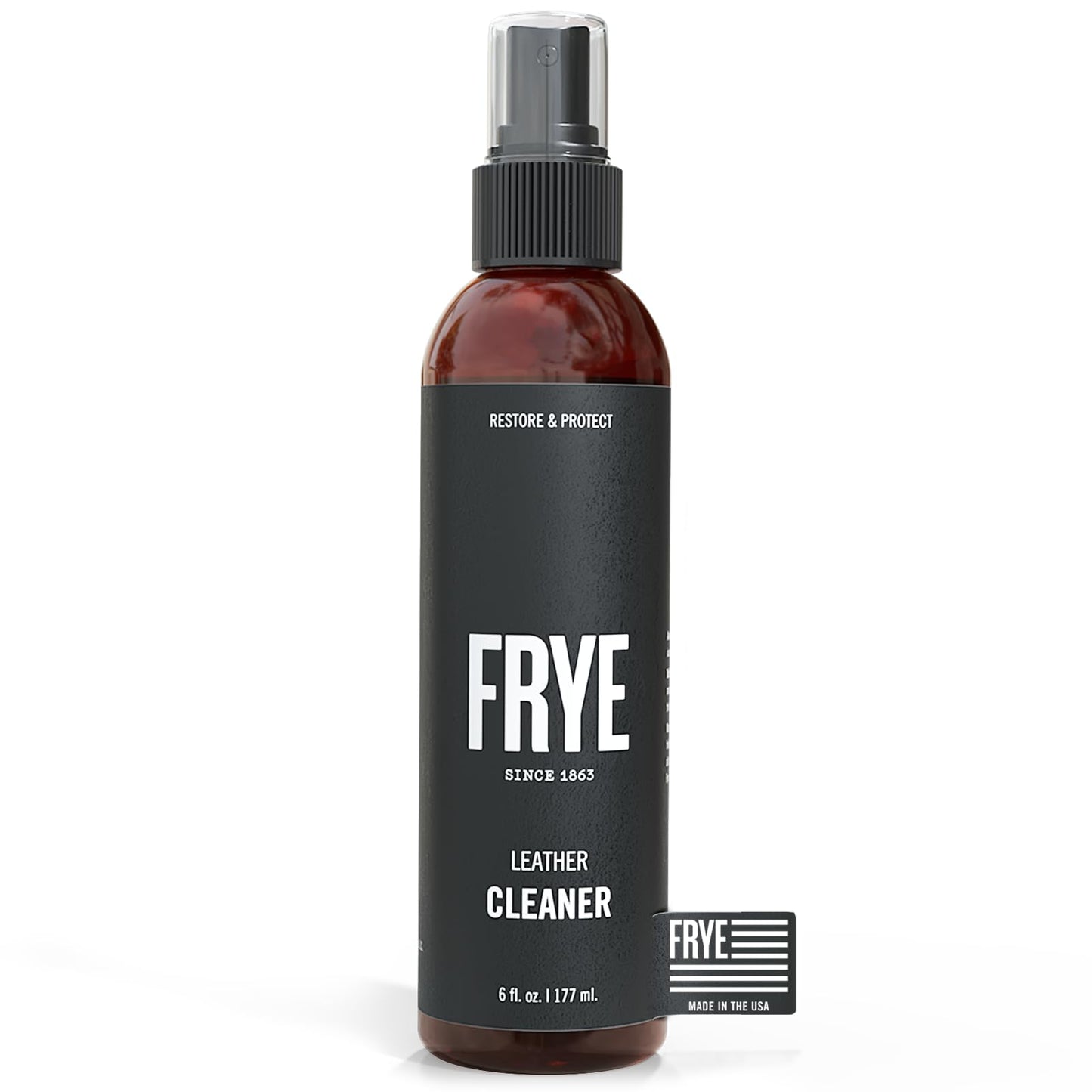 Frye Instant Leather Cleaner – Deep Clean for Leather | Non-Toxic, Made in USA | Gently Lifts Dirt from Shoes, Boots, Couches, Purses, Bags & More