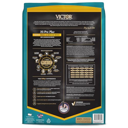 VICTOR Classic - Hi-Pro Small & Medium Breed Puppy, 15-lb