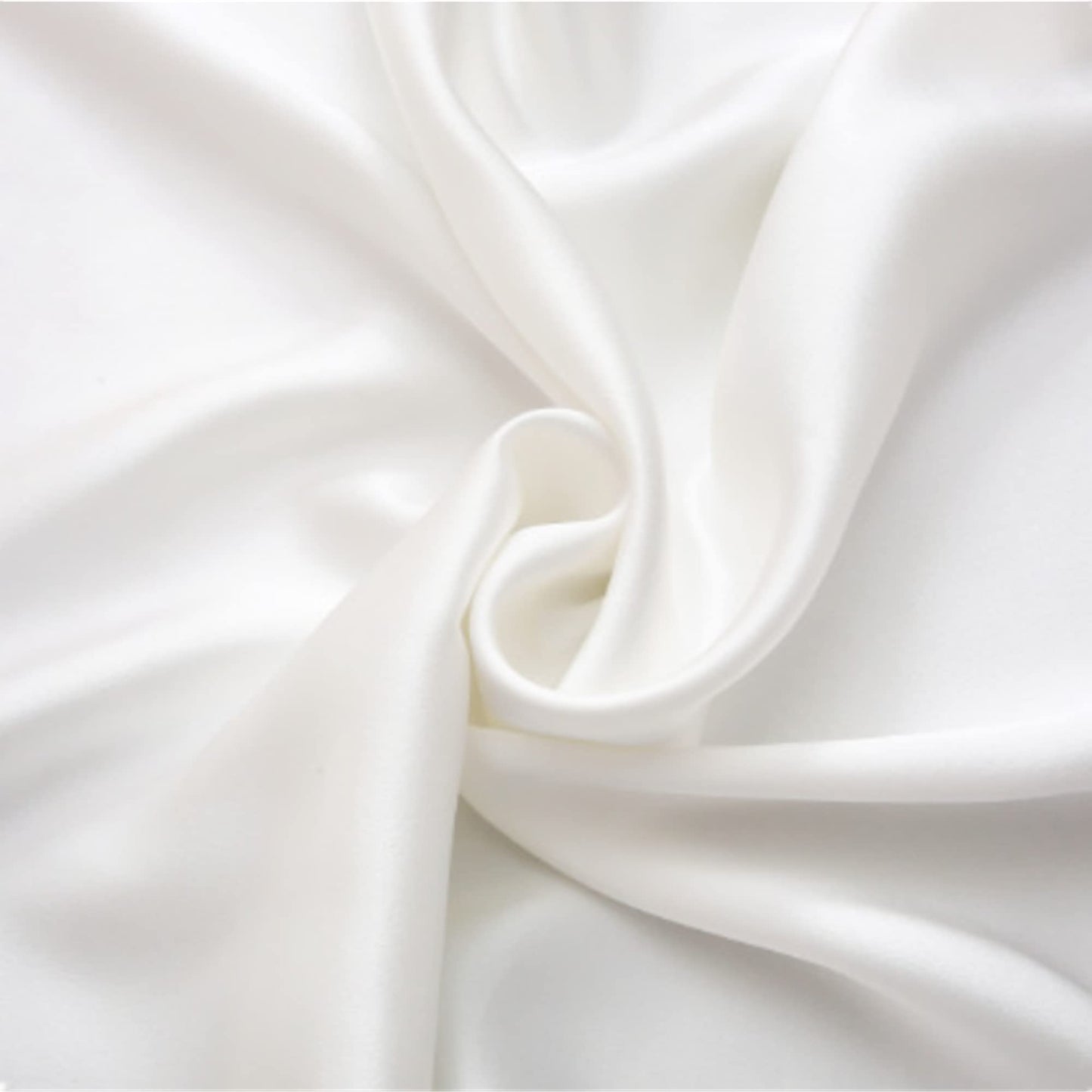 Premium Mulberry Silk Pillowcase for Hair and Skin Made in USA, Anti Acne Pure Silk Pillow Cases White Queen, 100% Real 22 Momme Pillow Cover, Anti Wrinkle