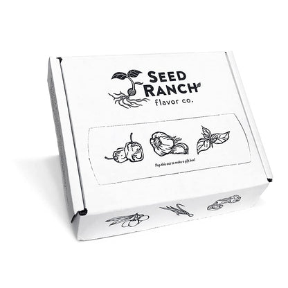 Seed Ranch Hot Sauce Variety Bundle, 4 Pack - Umami Reserve, Smoky Ghost, Thai Green, NashSeoul - Medium to Hot Heat, Organic Gourmet Hot Sauce, Vegan, Non-GMO, Gluten-Free