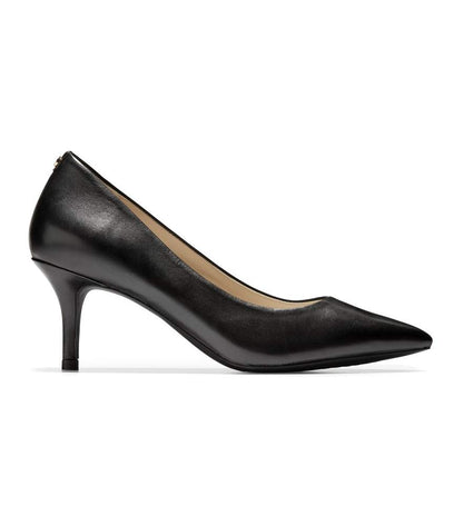 Cole Haan womens The Go-to Park 65mm Pump, Black Leather, 9 US