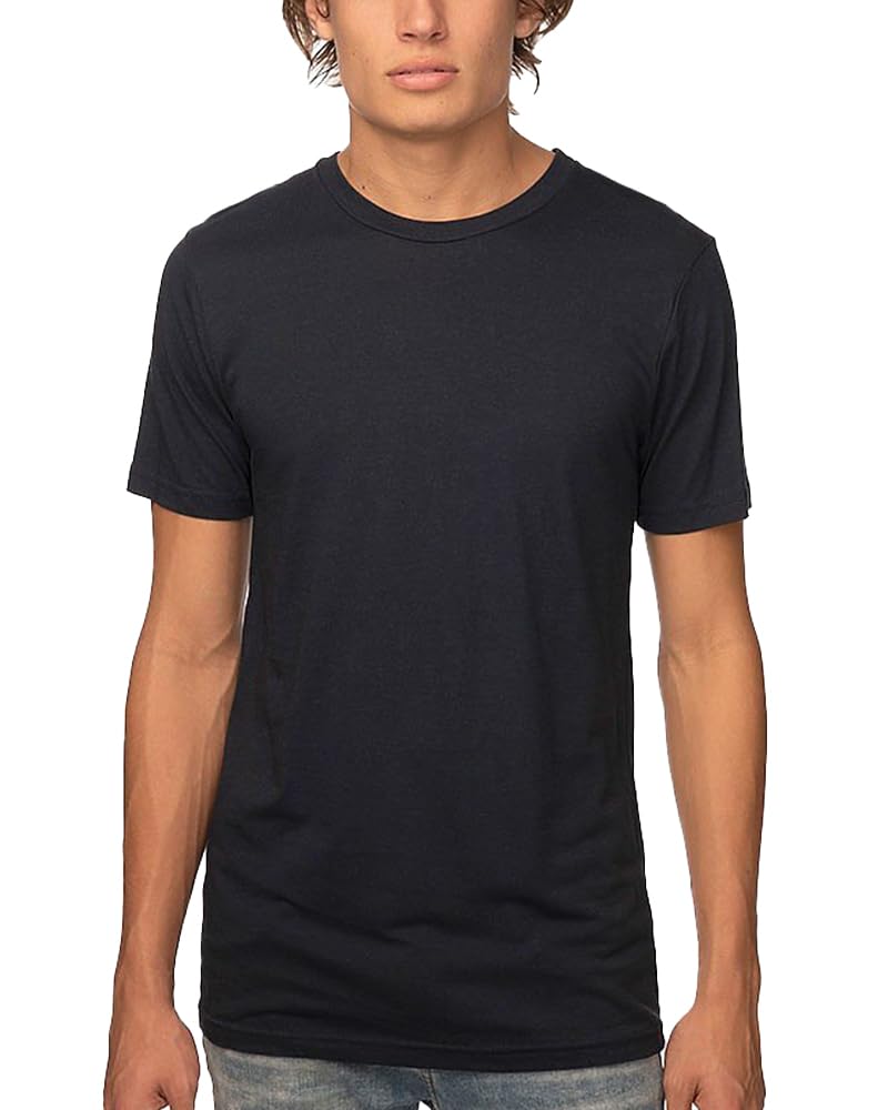 Go2 Men's Hemp T-Shirt, Black, X-Large, Made in USA