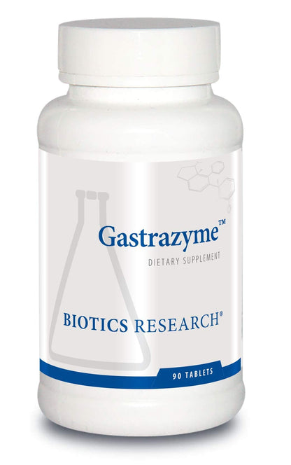 Biotics Research Gastrazyme™ Digestive Support - Supplies Vitamin U Complex, Chlorophyllins, Gamma Oryzanol (from Rice) Supplement Supports Gastrointestinal Health & Gut Lining - 90 Tablets