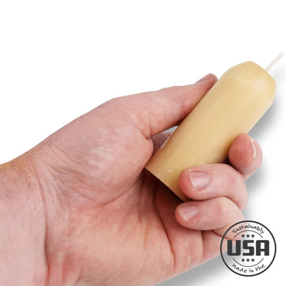 UCO 18-Hour Natural Beeswax Long-Burning Candles for UCO Candle Lanterns and Emergency Preparedness