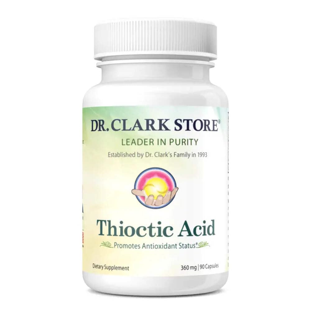Dr. Clark Alpha Lipoic Acid (Thioctic Acid), 360 mg 90 Capsules