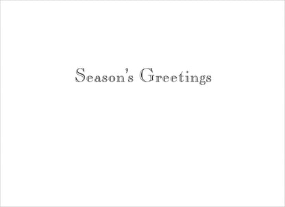 Psaris Productions Bridge Lights and Snow Christmas Cards Boxed With Envelopes Set of 12 Holiday Cards and 12 Envelopes. Made in USA.