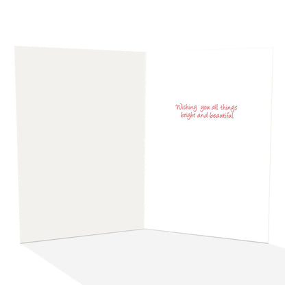 Stonehouse Collection |Christmas Tree in the Forest Holiday Card | 18 Christmas Cards & Envelopes | USA Made- Winter Holiday Forest (Standard)