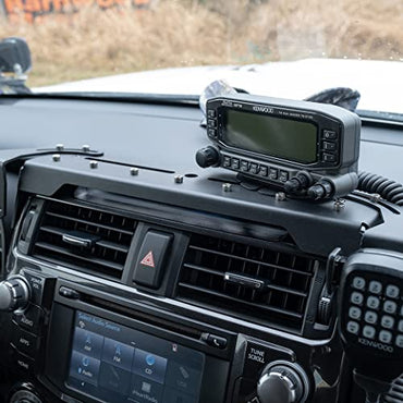 Rago Fabrication Dashboard Mount for Cell Phone, GPS, Radio, & Other Accessories for 2010-2024 Toyota 4Runner 5th Gen | Made in The USA | SUV Dashboard