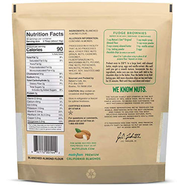 Nature's Eats Almond Flour Superfine Blanched, 16.0 Ounce