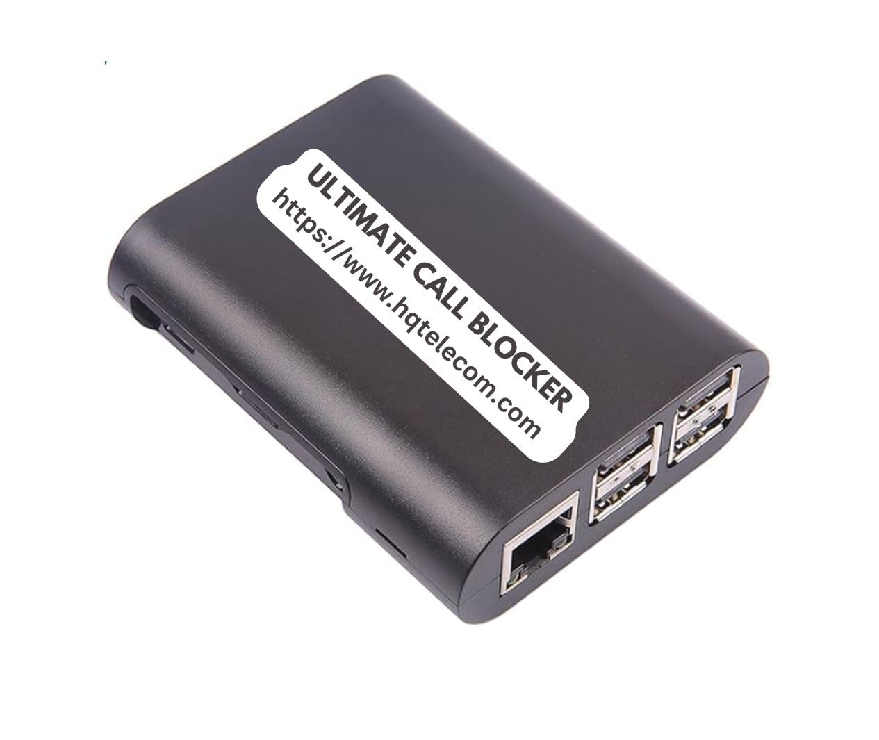 Ultimate Call Blocker WiFi - Block Virtually All Unsolicited Calls (Robocalls, Scams, Non-Profit, Unwanted) Without Having to Touch A Button! New Cloud-Based, WiFi Technology. Made in USA.